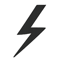 Blitzsymbol – kraftvoll und direkt