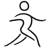 Bewegungswahrnehmung – laufende Figur